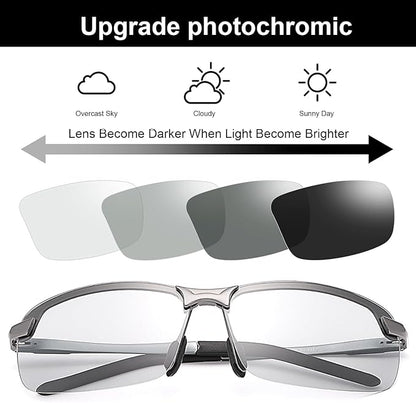 YIMI Polarized Photochromic Driving z87 Sunglasses For Men Women Day and Night safety glasses