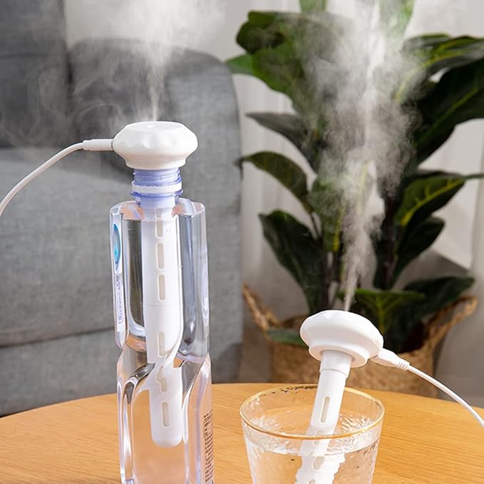 Humidifier Stick Includes Short Long Cotton USB Powered For Travel Bedroom Office Quiet Compact
