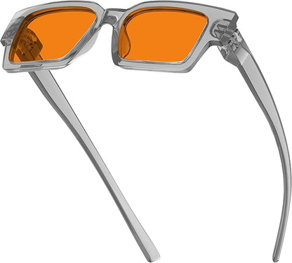Eyekepper Blue Light Blocking Glasses Men Orange Tinted for Computer Gaming, Sleep Better and Reduce Eyestrain