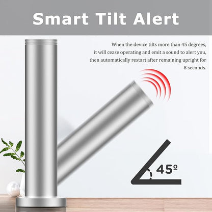 Wireless Hotel Scent Diffuser Starter Kit- Cordless Rechargeable Diffuser for Whole House -Hotel Scents Collection - App Control Waterless Essential Oil Diffuser for Large Room, Studio, Office(Silver)