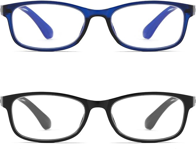 Reading Glasses for Women Blue Light Blocking Computer Readers, Flexible Eyeglasses Anti Eyestrain/Glare/UV