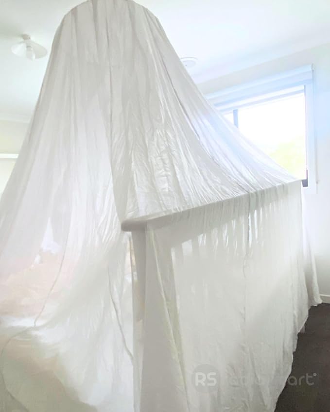 Radia Smart® Radiation Shielding Bed Canopy - Circle EMF Protection, Block 5G, Radiation Shielding Sleep