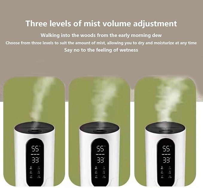 Humidifier Home Silent Bedroom Pregnant Women and Babies Indoor Large Capacity Floor-standing Large Aromatherapy Air Purifier Spray Machine (B)
