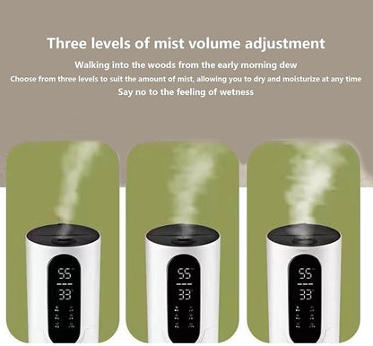 Humidifier Home Silent Bedroom Pregnant Women and Babies Indoor Large Capacity Floor-standing Large Aromatherapy Air Purifier Spray Machine (A)