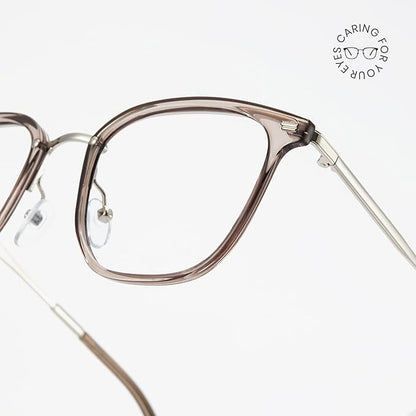 Cyxus Blue Light Glasses for Woman, Fashion Computer Glasses on Office Reduce Eye Strain Anti Migraine for Working Reading