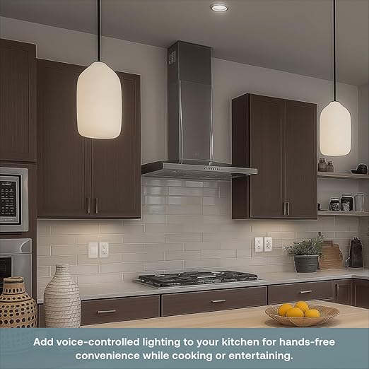 Smart Switch Bundle, 5 Smart Switches (Gen 2), Single Pole/3-Way/4-Way, Remote App, Voice Control w/Alexa, Google Assistant, Samsung, No Hub Required, Neutral Wire Required, White