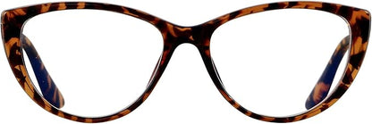 ANDWOOD Blue Light Blocking Glasses Women Bluelight Blocker Computer Cateye Clear Cat Eye Eyeglasses Frame AR003