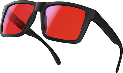 MAXJULI Blue Light Glasses XXL Size Double Extra Large Z87 for Big Wide Heads Men 8228