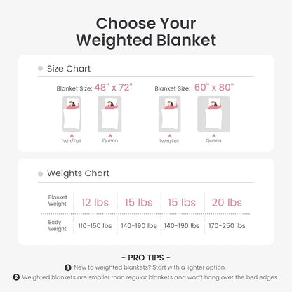 Drewin Queen Size 20 lbs Weighted Blanket for Adults, Soft Fuzzy Jacquard Sherpa Weighted Blankets for Sleeping, Cozy Sofa Bed Blanket for Winter, Pink, 60 x 80 inches