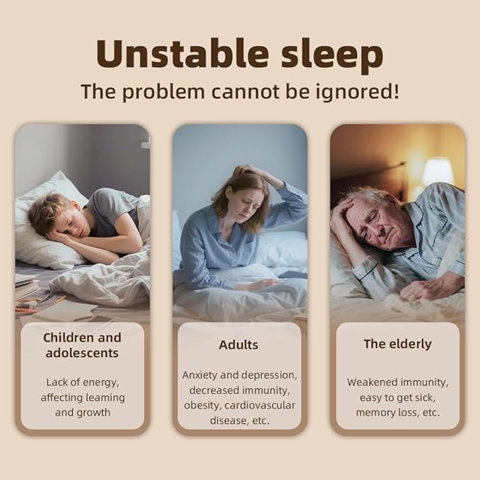 Handheld Sleep Aid Device, Low-Frequency Pulse Generator, 2 Modes with Display Screen, Relief Anxiety Insomnia Sleep Instrument for Adults Elderly