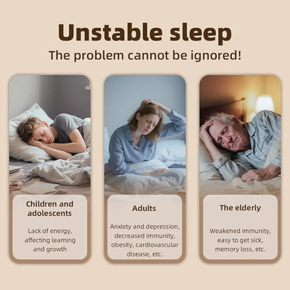 Handheld Sleep Aid Device, Low-Frequency Pulse Generator, 2 Modes with Display Screen, Relief Anxiety Insomnia Sleep Instrument for Adults Elderly