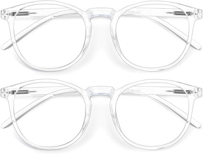 IBOANN Blue Light Glasses for Woman/Men, Fashion Blue Light Glasses Men, Fake Glasses Help Reduce Screen Fatigue