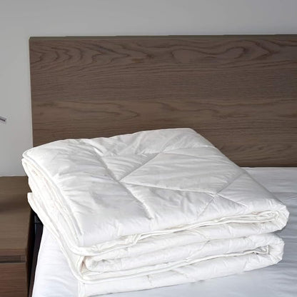 Woolino Premium Australian Wool Duvet Insert Bed Comforter, Mid-Weight Wool Comforter, Washable, Twin