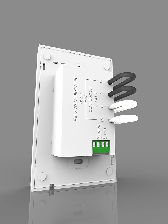 QuietWarmth Thermostat THERMAEGH Smart Home/WiFi Thermostat w/Built-in GFCI for Control of 120V or 240V Radiant Heat Includes Floor Sensor