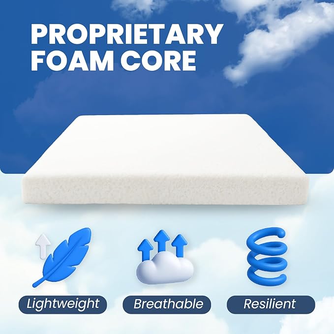 Restful Sleep – Patented Trapezoid Leg Support Cushion for Side Sleepers, Pregnancy, Post-Surgery, Joint Pain Relief – Orthopedic Alignment for Knees, Ankles, Hips & Back