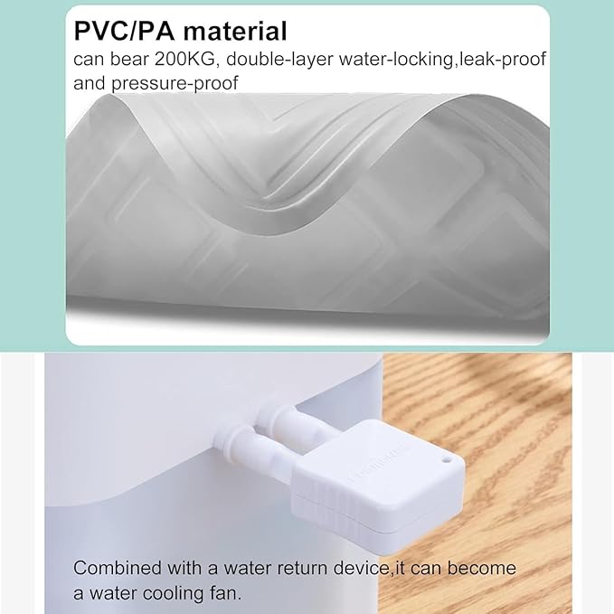 Cooling Mattress Pad for Bed, Cooler Pad,Electric Water Cooler Mattress Topper System,2L System, Sleep Cooling System Ideal for Hot Sleepers,Ice Mattress