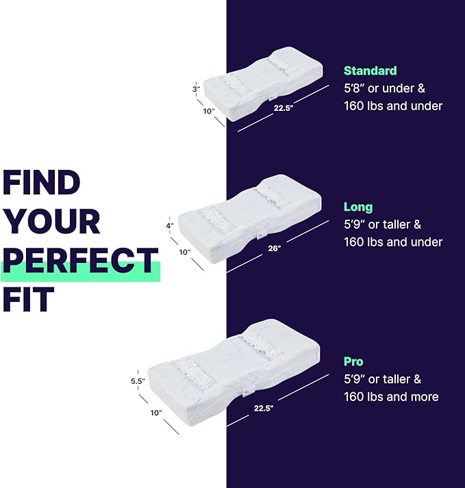 Knee-T Medical Grade Knee Pillow for Side Sleepers – Ultimate Back & Sciatica Pain Relief – Ergonomic Support for Restful Sleep (Standard, Sherpa Cover + Memory Foam)