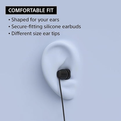 Sony IER-EX15C USB-C Plug, Wired in-Ear Headphones for iPhone and Android Phones, with Built-in Multi-Function Button, Volume and Mic Control, Supports USB Audio Class 1.0 Devices, Pink