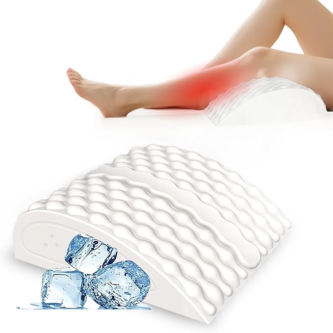 ANORM Leg Recovery Pillow - Drug-Free Relief for Restless Legs & Night Cramps - Cold & Hot Therapy - for Muscle Rrecovery, Sorness, Swelling - 100% Natural, Gentle, Long-Lasting & Deep Penetrating