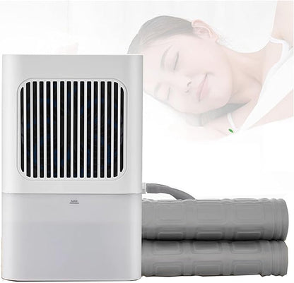 Water Cooling Mattress Pad, Smooth Cooling Pad Bed Cooling System,Remote Control, Hydro Cooled Mattress Topper, Silent Operation For Rental Housing, Dormitories, Shops, Offices(Size:1.6*1.4m)