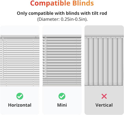 SwitchBot Smart Electric Motorized Blinds Kit - 3Pack with 2.4G WiFi Remote Control, Solar Powered, Compatible with Alexa, Google Home and Siri, Light Sensing Control, Unlimited Group Control