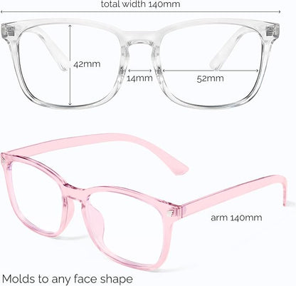 livho High Tech Blue Light Glasses - Advanced Blue Light Blocking Computer Glasses - Screen Fatigue & UV Protection