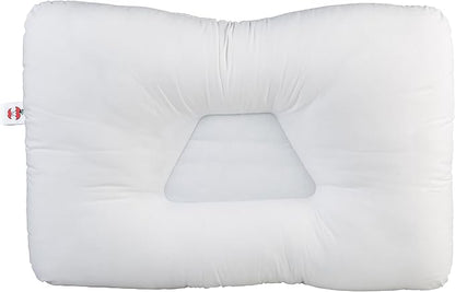 Core Products Tri-Core Cervical Support Pillow – Firm Orthopedic Neck Pillow for Pain Relief, Back and Side Sleepers – Ergonomic Contour Pillow – Assembled in USA, Midsize