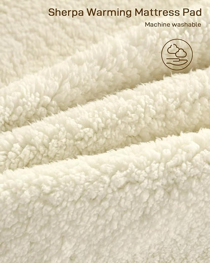 Heated Mattress Pad Calking Size - Electric Mattress Pad with Dual Control, Soft Blanket, Bed Warmer Heater Sheets, 8 Heating Settings,1/2/10 Hours Auto Shut Off, 72" x84" Cal King