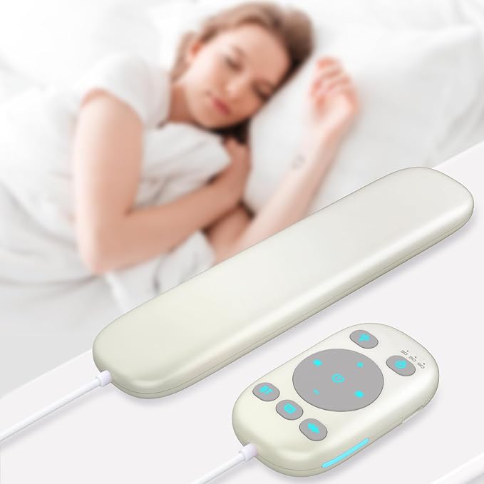 Pillow Speakers, Bone Conduction Sleep Headphones with Wired Remote, Bluetooth 5.4 for Podcasts, Audiobooks, 36 Built-in Sleep Sounds White Noise Machine for Adults, Kids, Side Sleepers