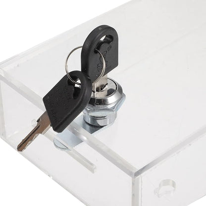 Zerodeko Clear Phone Lock Box Self-Control Smartphone Holder Lockable Plastic Mobile Phone Case Medicine Storage Lock Storage Box Container for Food Snacks Refrigerator