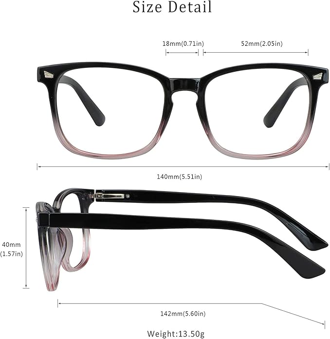 LifeArt Blue Light Blocking Glasses, Anti Eyestrain