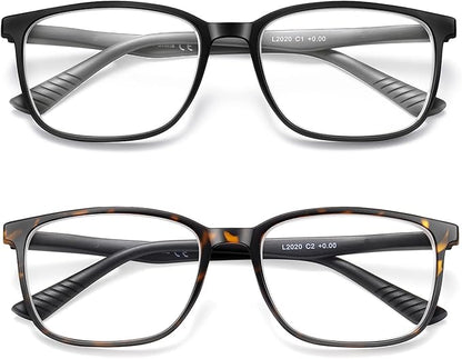 Reading Glasses for Men,Blue Light Blocking Readers for men with Comfort Spring Hinge