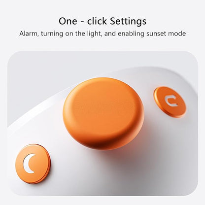 Smart Wake Up Light & Sunrise Alarm Clock, 3 Gentle Wake-Up Modes, Sunset Sleep Aid, Portable Dimmable Bedside Lamp with Rechargeable Battery for Home Travel(Pink)