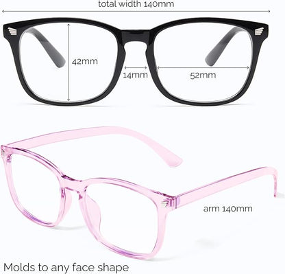 livho High Tech Blue Light Glasses - Advanced Blue Light Blocking Computer Glasses - Screen Fatigue & UV Protection