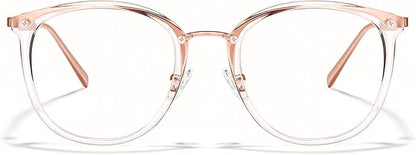 Cyxus Blue Light Glasses for Woman, Fashion Computer Glasses on Office Reduce Eye Strain Anti Migraine for Working Reading