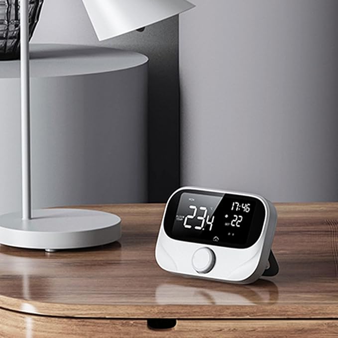 Fafeicy Programmable Smart Thermostat with LCD Display Wireless Temperature Controller for Home Energy Saving