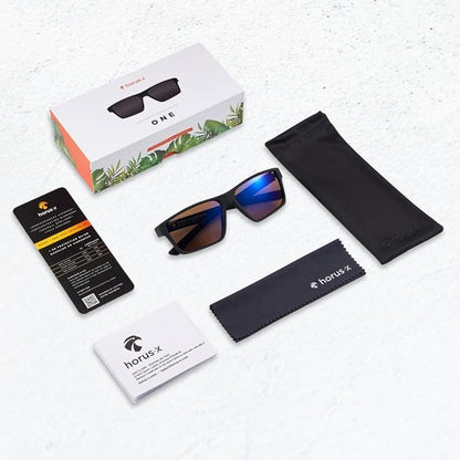 Horus X • Blue Light Glasses Men Women | Blue Light Blocking Glasses for Screen Anti-Fatigue Eye Migraine | Gaming Glasses V3