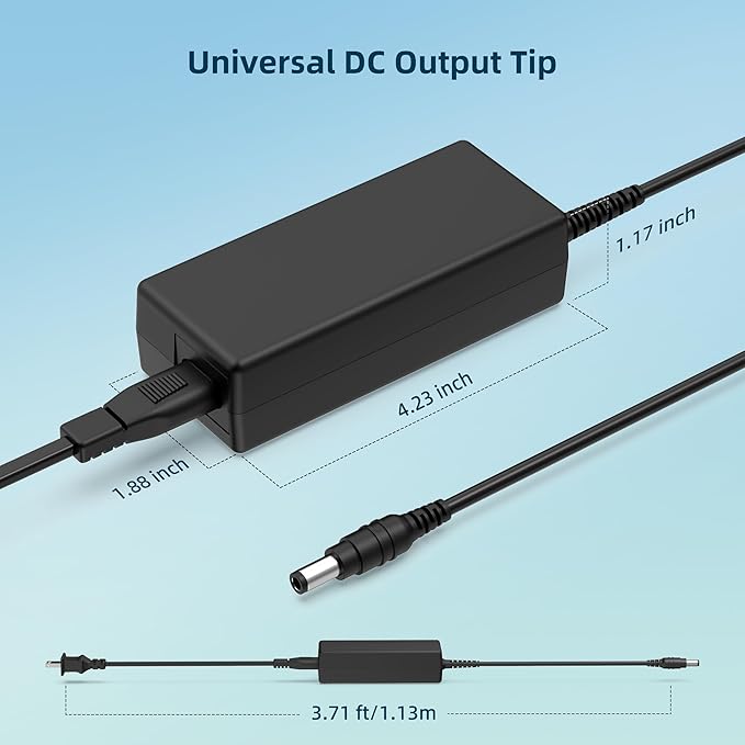 24V Replacement Charger Compatible with Hatch Restore 2 Wake Up Light Alarm Clock Compatible with Hatch Sunrise Alarm Clock Smart Light Sound Machine Power Cord Adapter
