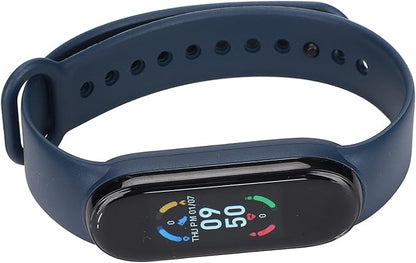 ciciglow Smart Wristband Bracelet, IP67 Smart Watch with Heart Rate Monitor Sleep Monitor APP Message Built in USB Plug Smart Bracelet