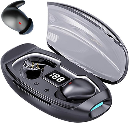 ANC Noise Cancelling Sleep Earbuds Ear Buds Sleeping Earphones Headphones for Side Sleepers, Wireless Bluetooth Comfortable Invisible Mini Small Tiny Hidden Discreet Earbuds for Small Ear Canals Work