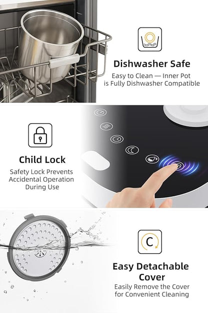 Stainless Steel Humidifier, 3.3L/0.87Gal Warm Mist Steam Humidification Humidifier, Easy to Clean Warm Mist Adjustable Humidity for Bedroom Living Room,1 pack
