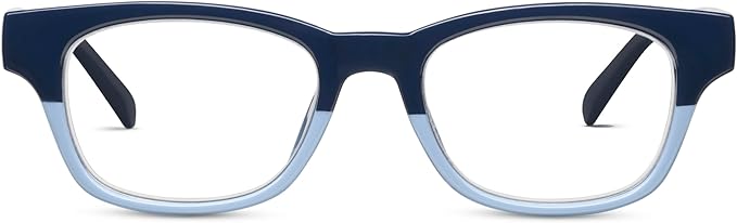 Peepers by PeeperSpecs Women's Layover Square Blue Light Blocking Reading Glasses