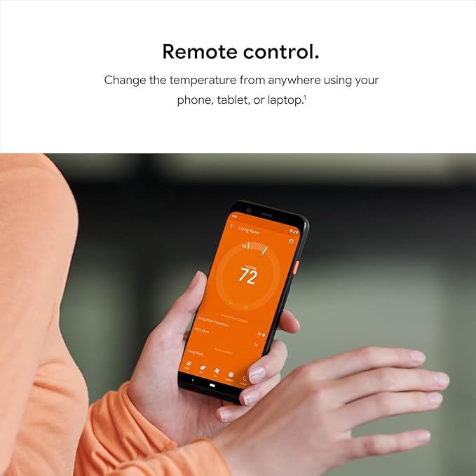 Google Nest Learning Thermostat - 3rd Gen - Programmable Smart Thermostat for Home - Compatible with Alexa (Stainless Steel)