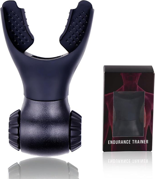 Portable Breathing Trainer with Adjustable Resistance Settings Muscle Trainer Exercise Device Resistance Trainer to Improve Breathing Capacity Enhance Muscle Training Strength