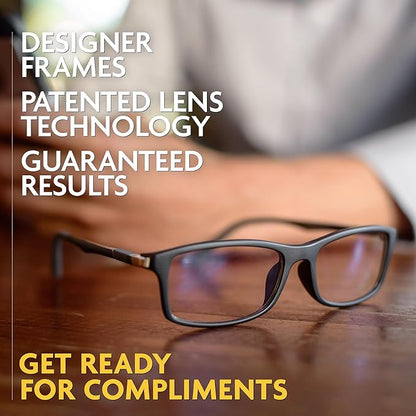 Prospek Blue Light Blocking Glasses - Clear Lens for Office & Meetings, Professional Style for Men Women, Reduce Eye Strain