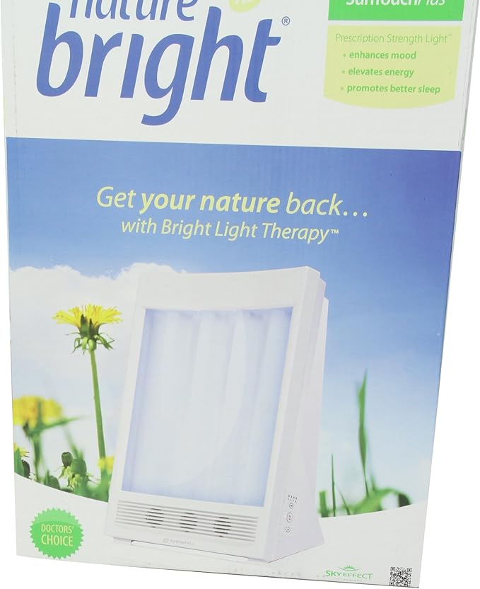 Nature Bright SunTouch Plus Light and Ion Therapy , White