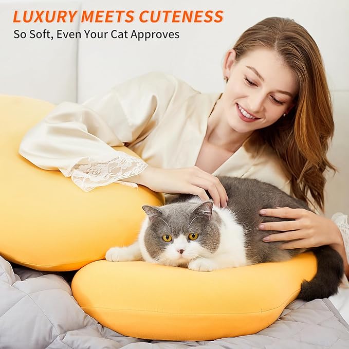 Memory Foam Pillows for Side Sleepers, 28 x 16 Ergonomic Contour Neck Support Pillow for Neck and Shoulder Pain Relief Sleeping, Orthopedic Bed Pillow for Back/Stomach Sleepers