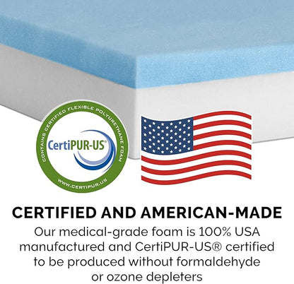 Furhaven Cooling Gel Dog Bed for Large Dogs w/ Removable Bolsters & Washable Cover, For Dogs Up to 95 lbs - Plush & Almond Print L Shaped Chaise - Blue Almonds, Jumbo/XL