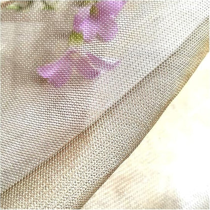 MekUk Faraday Fabric Fabric Faraday Radiation Shielding Fabric, for Making Anti Radiation Curtain,Bed Canopy,Cell Tower, Wi-Fi RFID Blocking Material(1.5X5m)