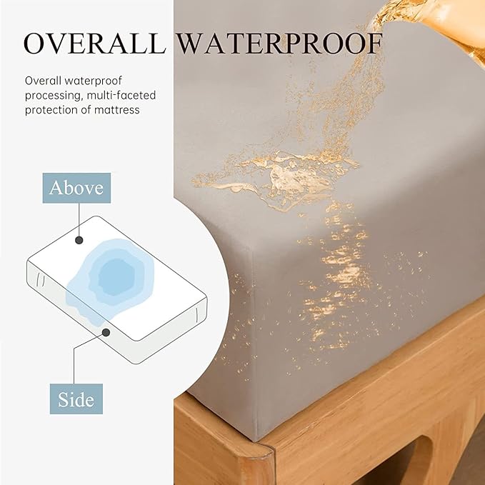 Queen Size Luxury Velvet Mattress Cover - Warm Thicken Mattress Protector with Elastic Band, Soft Fitted Sheet Deep Pocket 12In Topper - Bed Bedroom Sleep Comfort